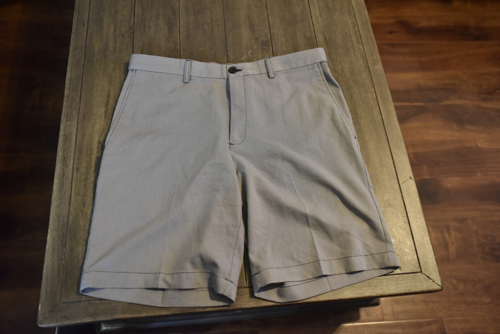 Cool 18 Pro Men's Golf Shorts Gray Checkered Size 34 LSC294